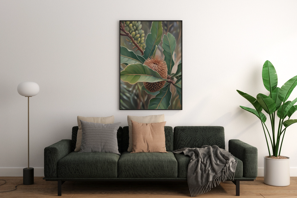 BANKSIA IN FOREST