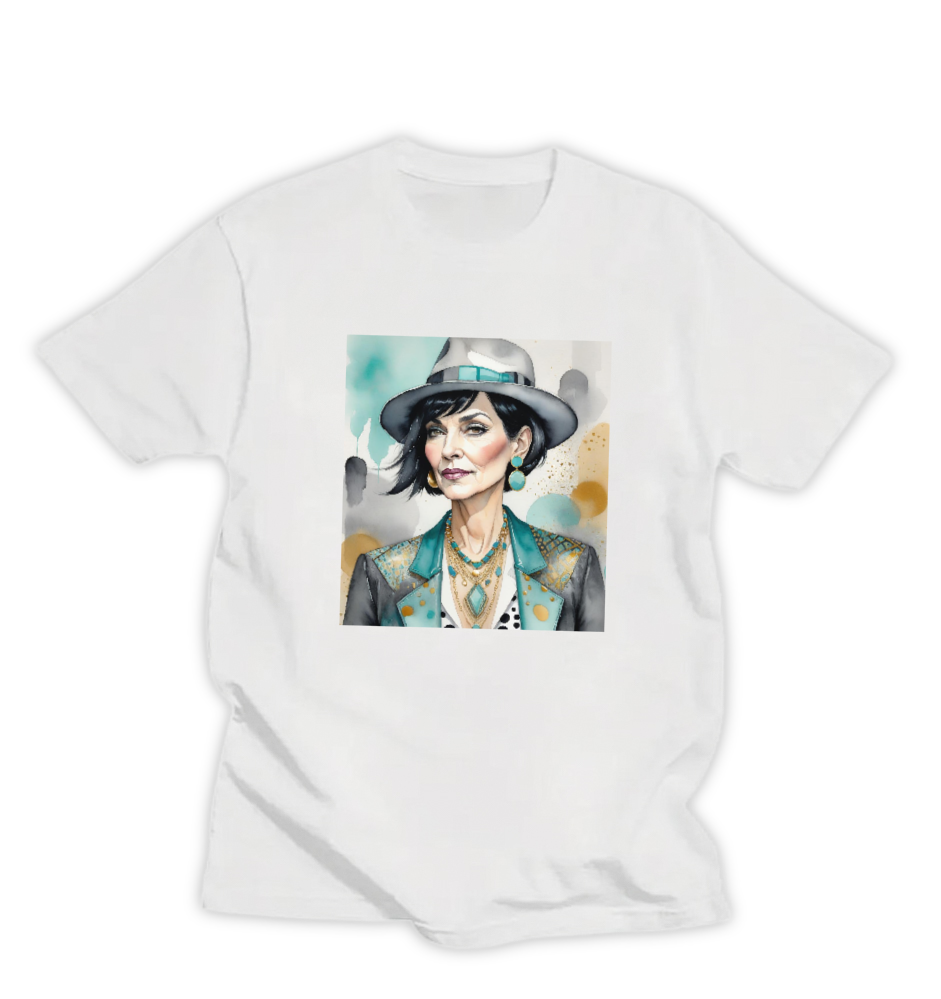 SASSY IN JADE, WOMEN'S T-SHIRT