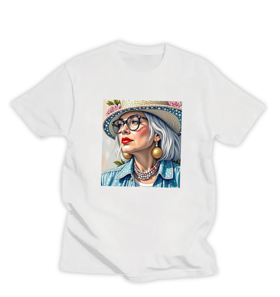 SILVER AND GOLD, WOMEN'S T-SHIRT
