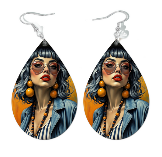 SASSY SHADES WATERDROP EARRINGS