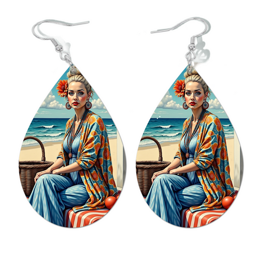 PICNIC FOR ONE WATERDROP EARRINGS