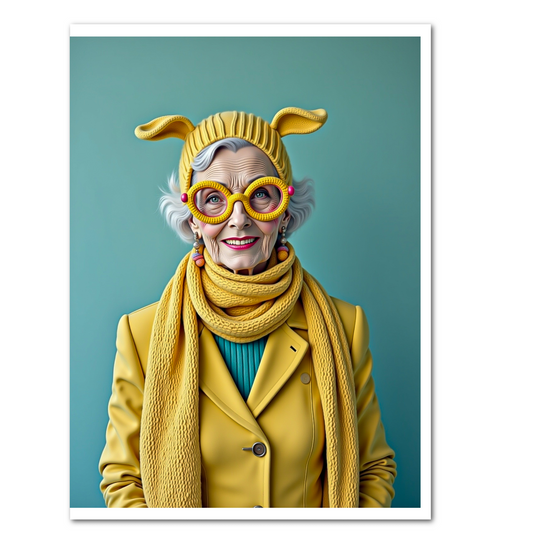 SUPERGRAN 002 GREETING CARD