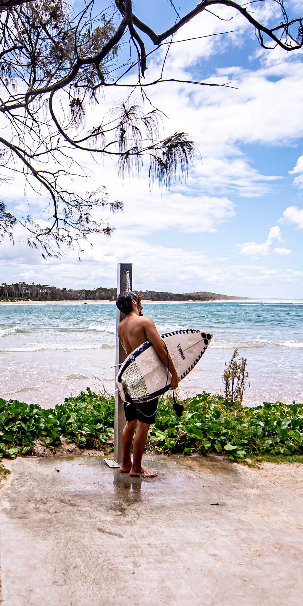 SHOWER BEACH TOWEL