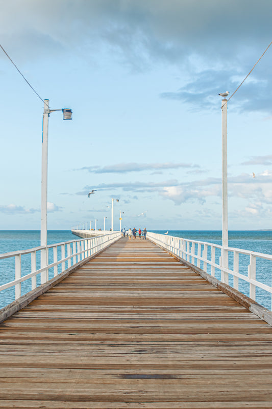 PIER IN DIVA BLUE THROW