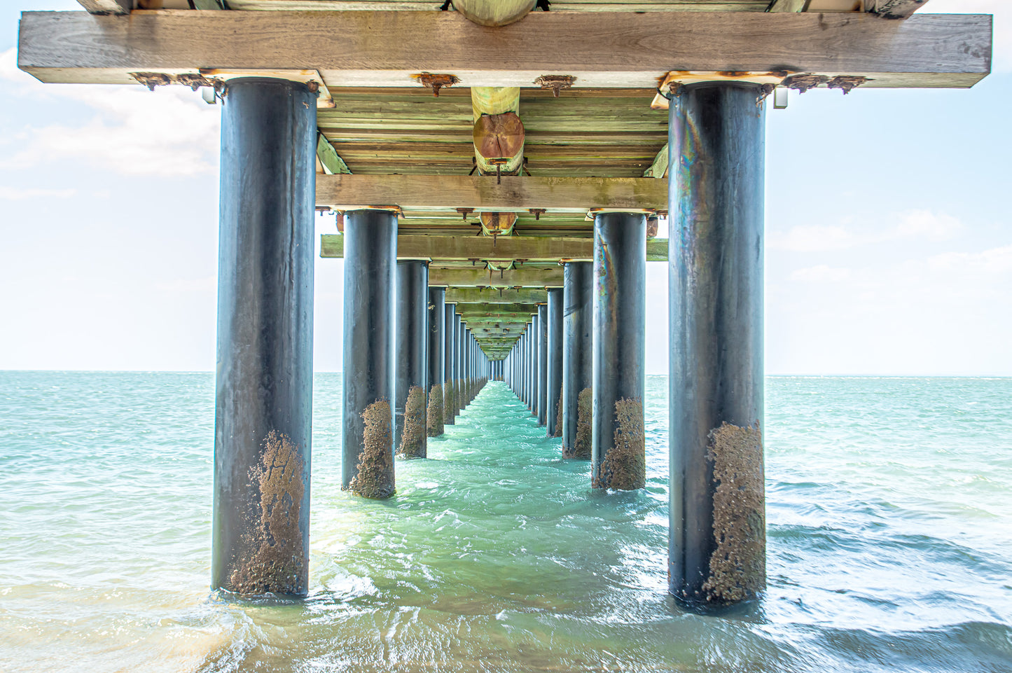 PIER IN GREEN 1