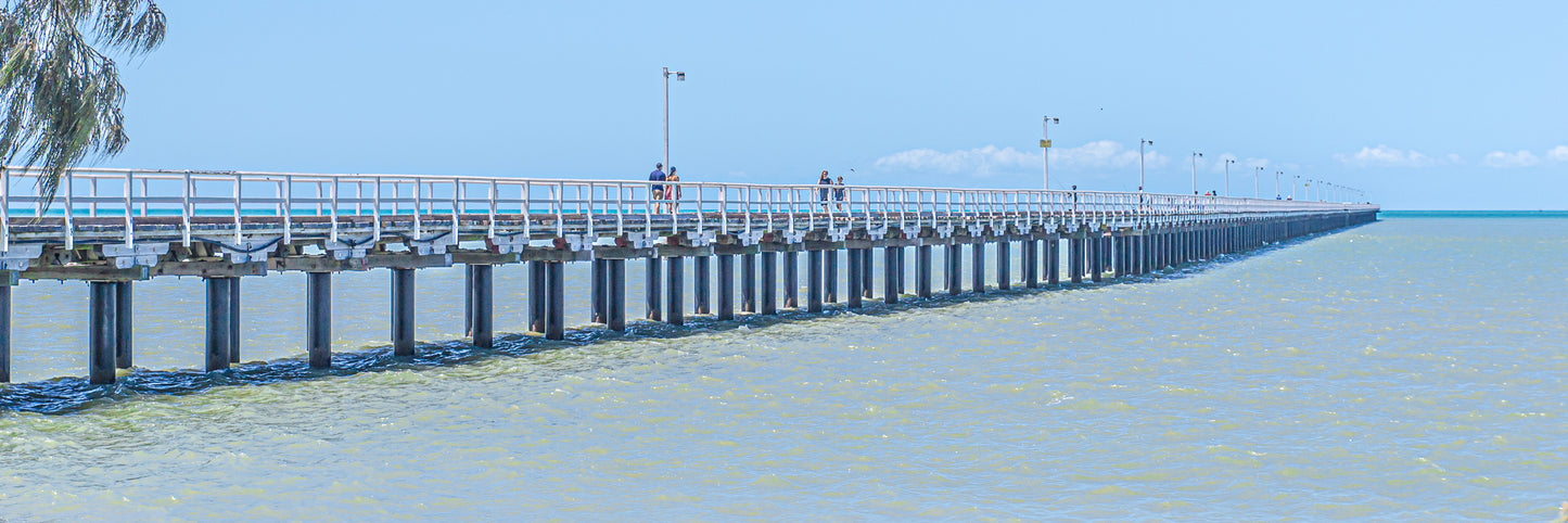 AQUA PIER 2 PANORAMIC CANVAS