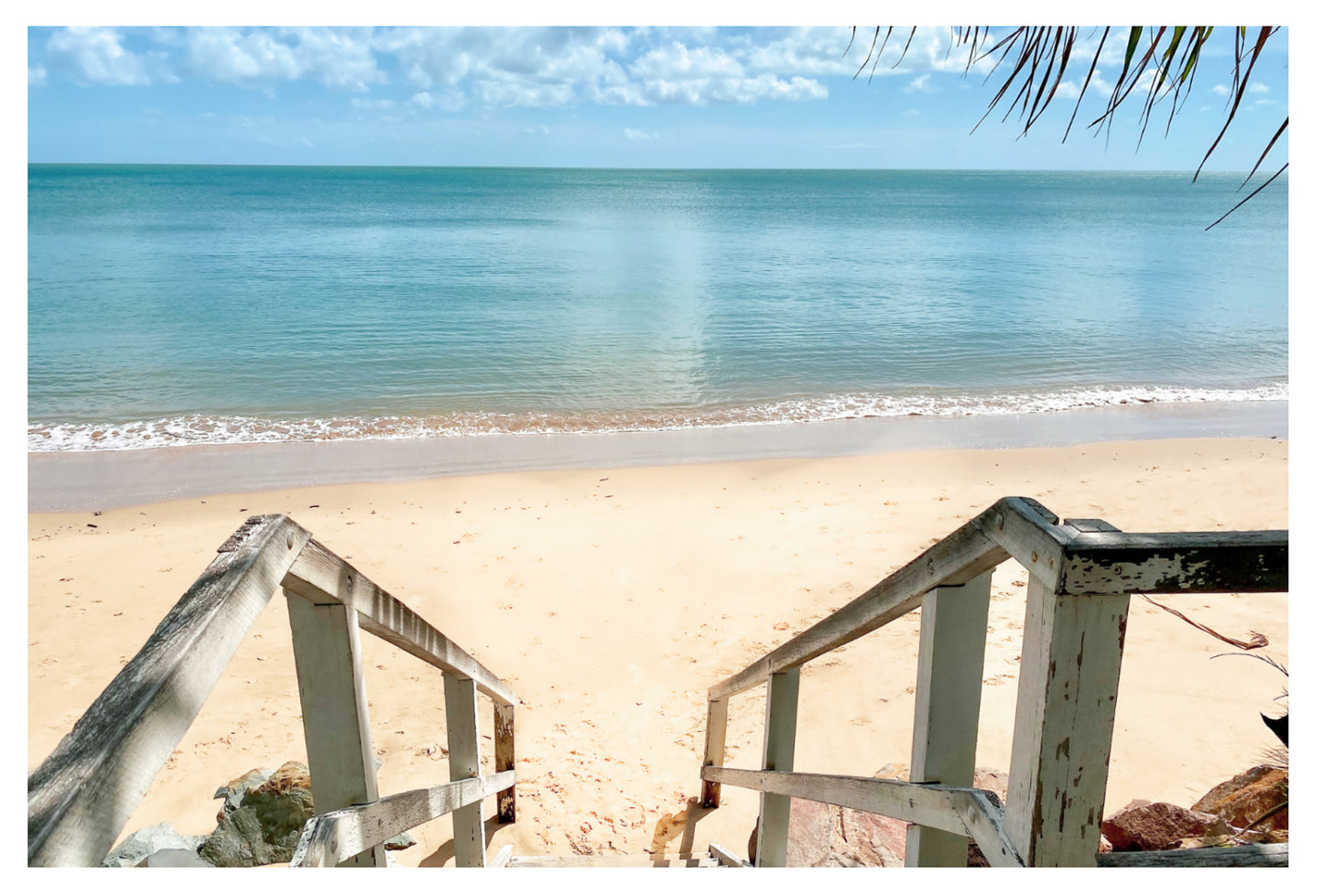 STAIRS TO PARADISE GREETING CARD