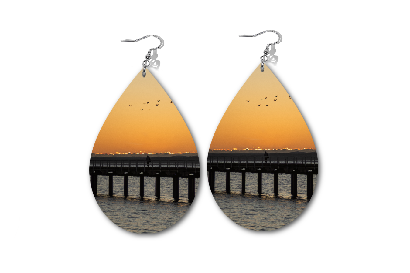 AMBER AWAKENING WATERDROP EARRINGS