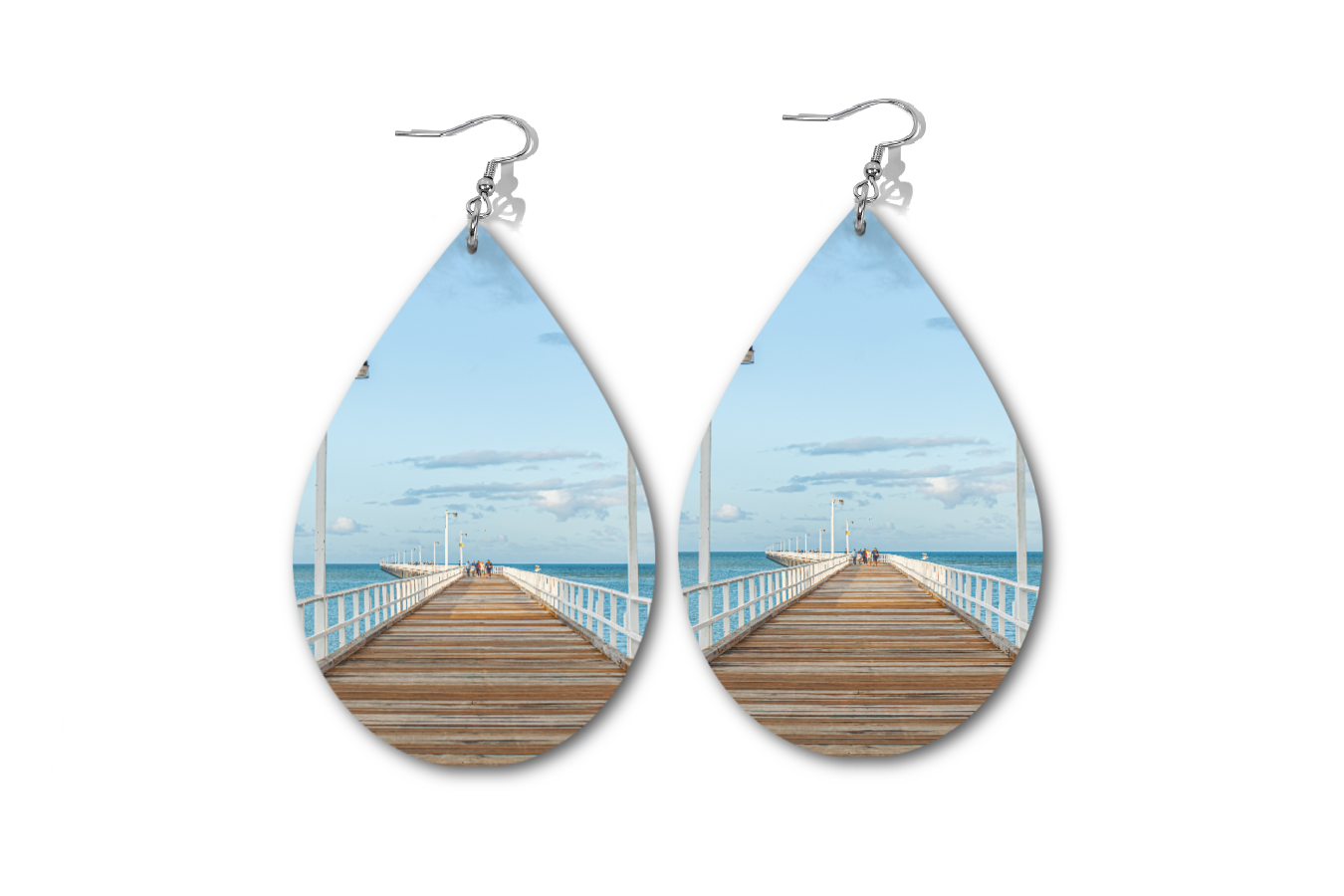 PIER IN DIVA BLUE WATERDROP EARRINGS