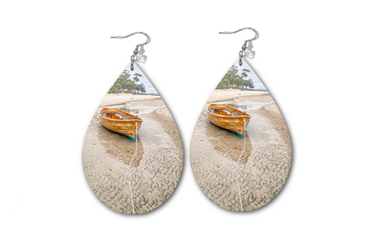 ROWBOAT WATERDROP EARRINGS