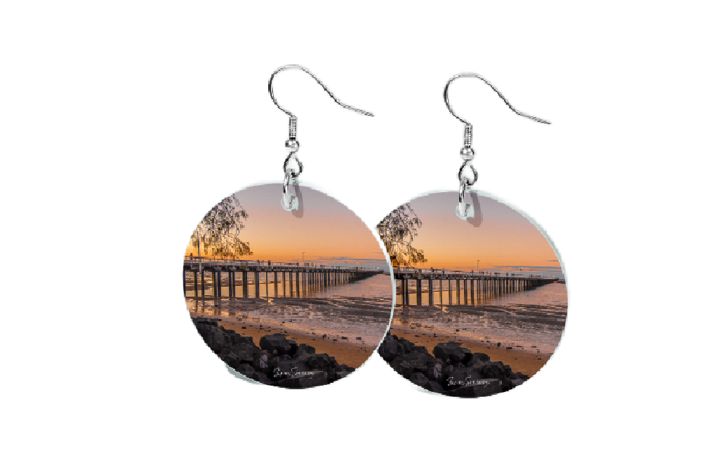 PASTEL PIER 1 ROUND EARRINGS