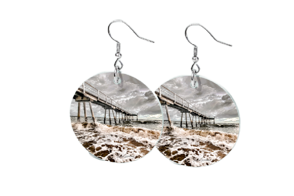 PERFECT STORM ROUND EARRINGS