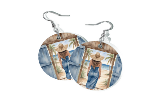 DENIM DAYDREAM EARRINGS