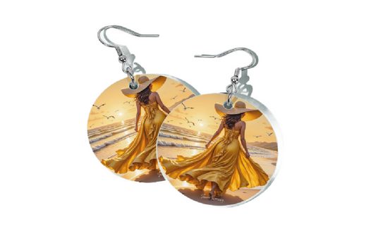 GOLDEN GOWN EARRINGS