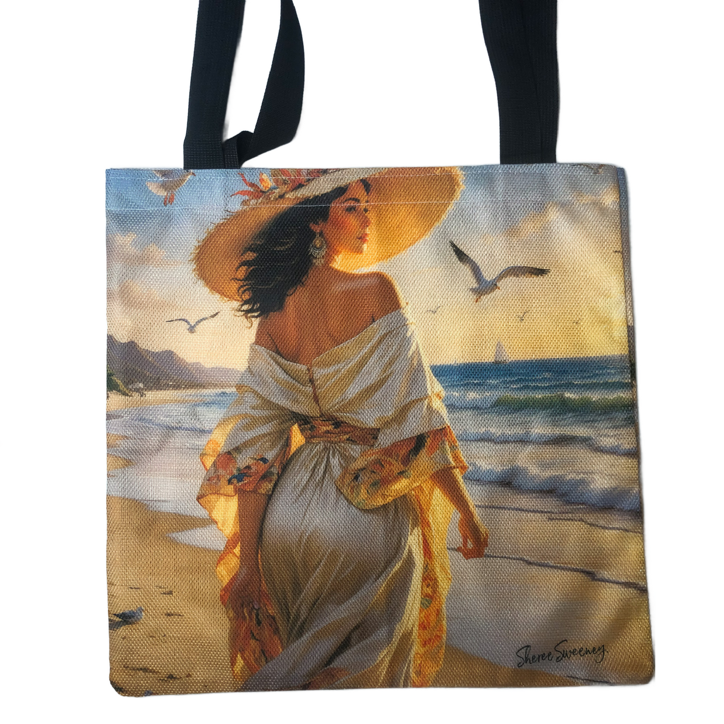 SILKEN GLOW TOTE BAG