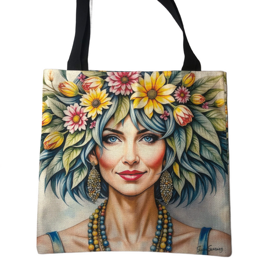 LEAFY LOCKS TOTE BAG