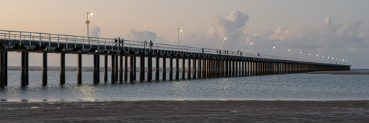 DUSK WHISPERS PANORAMIC CANVAS