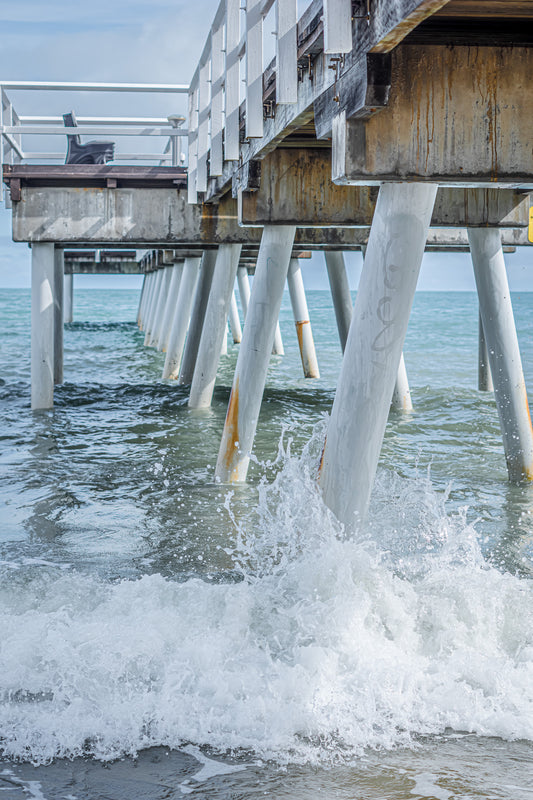 JETTY IN SEAGREEN HAND TOWEL