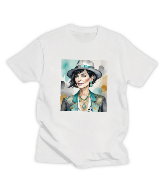 SASSY IN JADE, WOMEN'S T-SHIRT