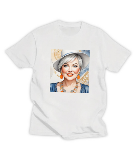 CITRUS GLOW, WOMEN'S T-SHIRT