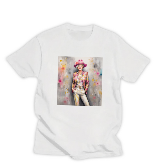 GRAFFITI GLOW, WOMEN'S T-SHIRT