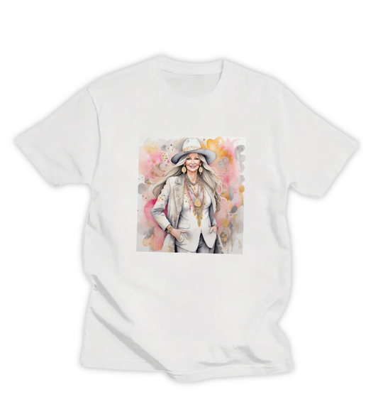 GRAFFITI GLOW, WOMEN'S T-SHIRT