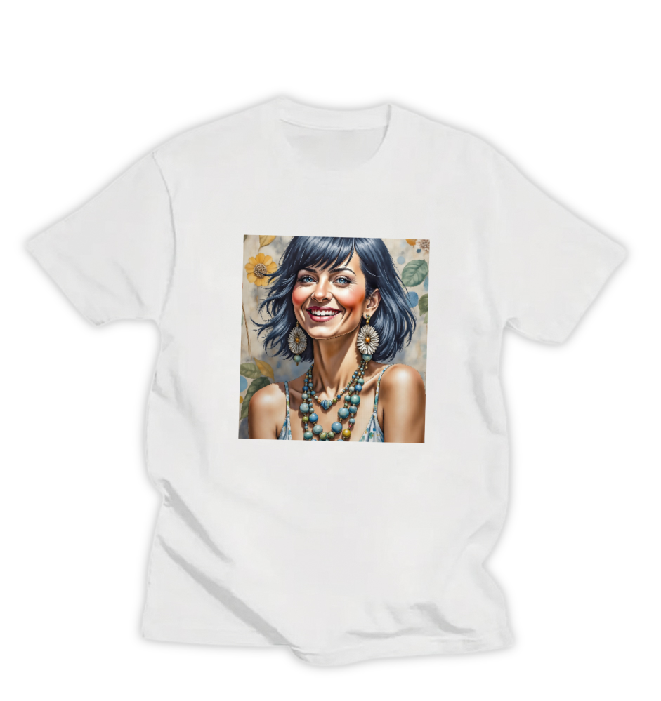 SAPPHIRE DAZE, WOMEN'S T-SHIRT