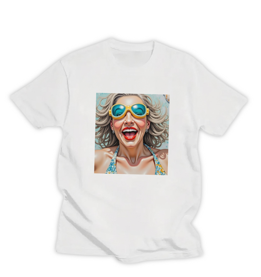 GIGGLES, WOMEN'S T-SHIRT