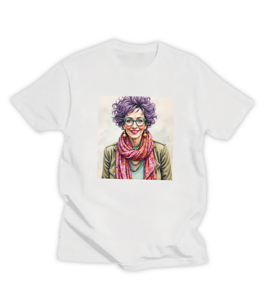 VIOLET, WOMEN'S T-SHIRT