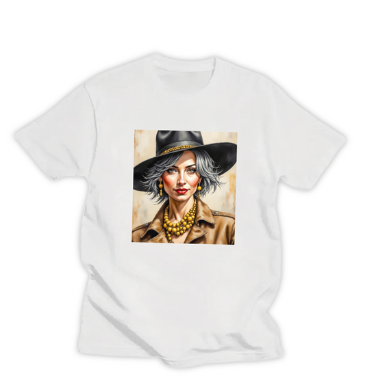 TAN AND SHADOWS, WOMEN'S T-SHIRT