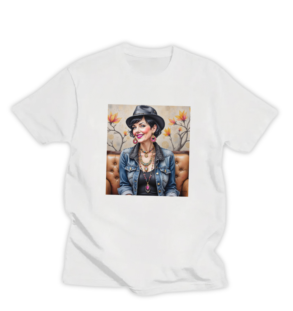DENIM AND WILLOW, WOMEN'S T-SHIRT