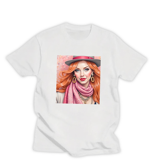 BLUSH AND FLAME, WOMEN'S T-SHIRT