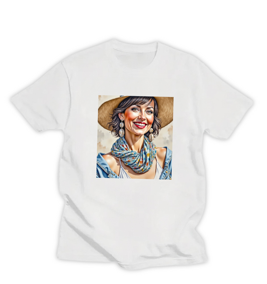 WRAPPED IN RADIANCE, WOMEN'S T-SHIRT