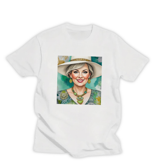 EMERALD GLOW, WOMEN'S T-SHIRT