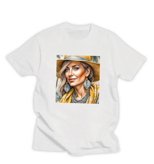 SUN KISSED, WOMEN'S T-SHIRT
