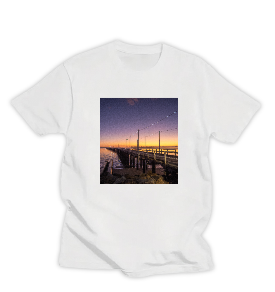 PIPE DREAMS AT SUNRISE UNISEX T-SHIRT