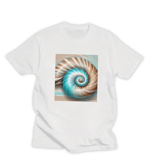 TURQUOISE GLIMMER WOMEN'S T-SHIRT