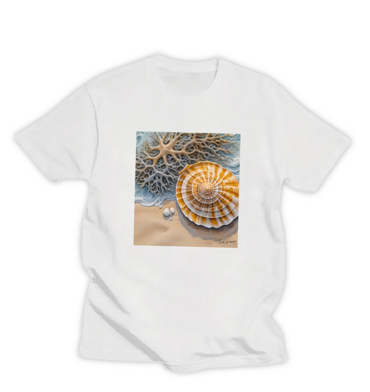 BEACH FRAGMENTS 1 WOMEN'S T-SHIRT
