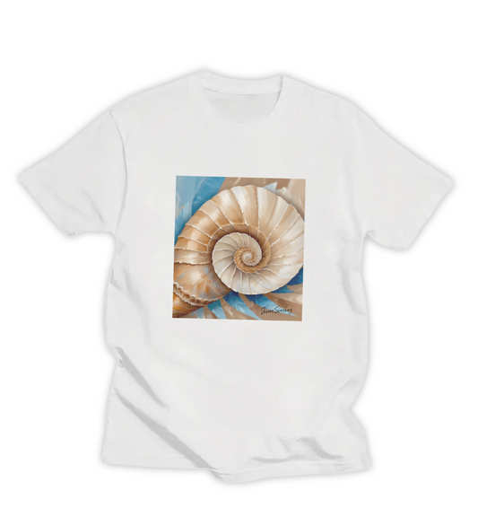 AZURE SHELL WOMEN'S T-SHIRT
