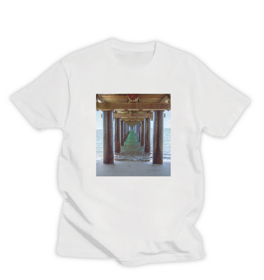 PIER IN GREEN, UNISEX T-SHIRT