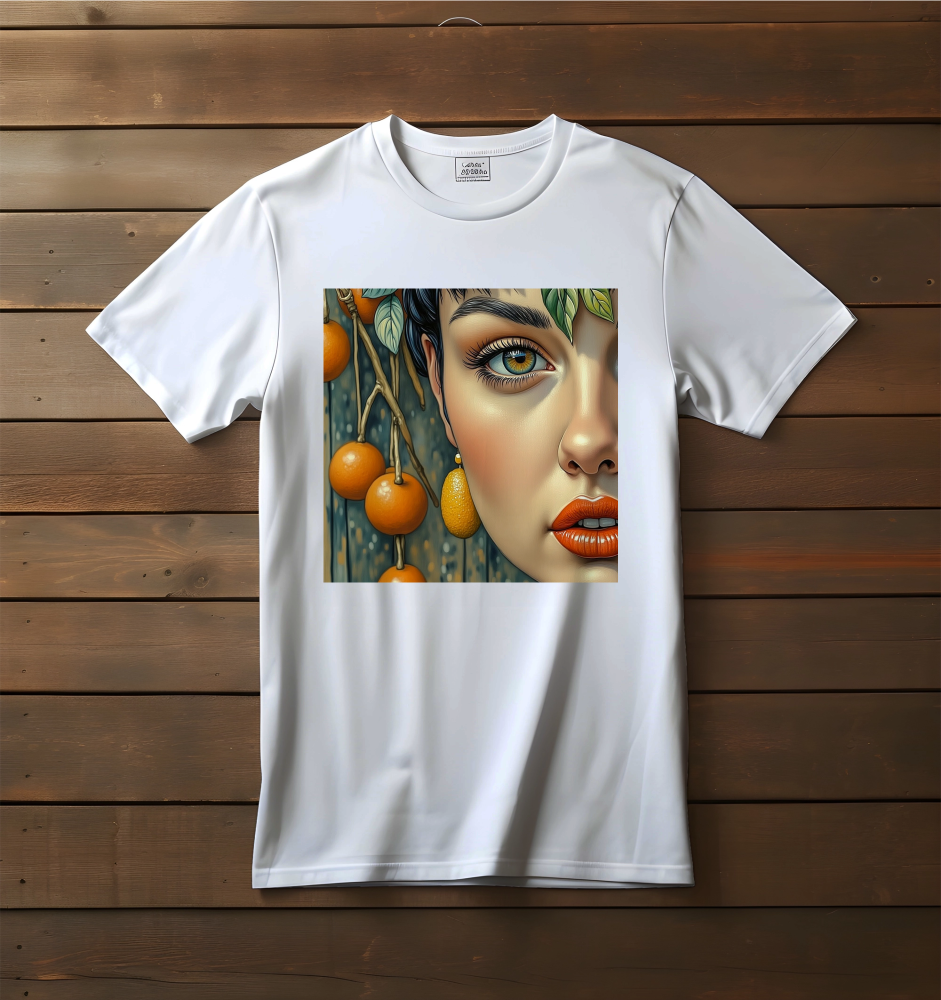 DOTS L'ORANGE WOMEN'S T-SHIRT