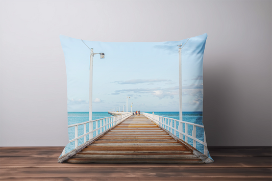 PIER IN DIVA BLUE CUSHION