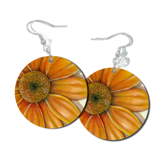SUNSHINE BLESSINGS ROUND EARRINGS