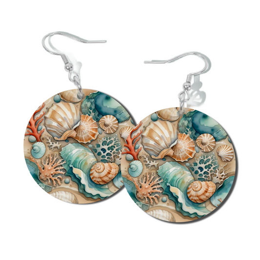JEWELS, ROUND EARRINGS