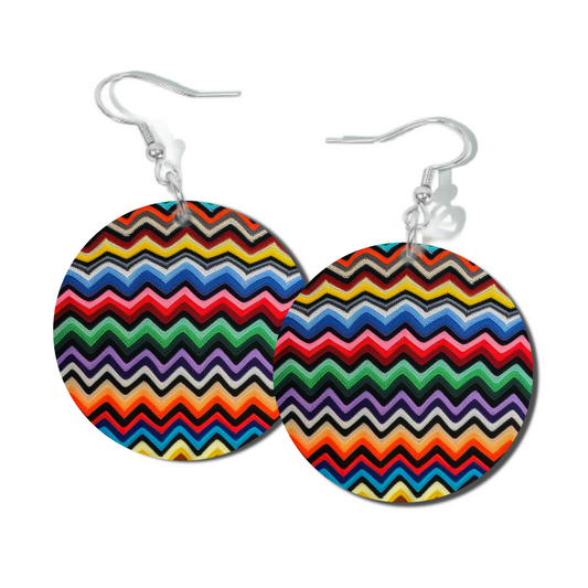 IVY'S CROCHET, ROUND EARRINGS