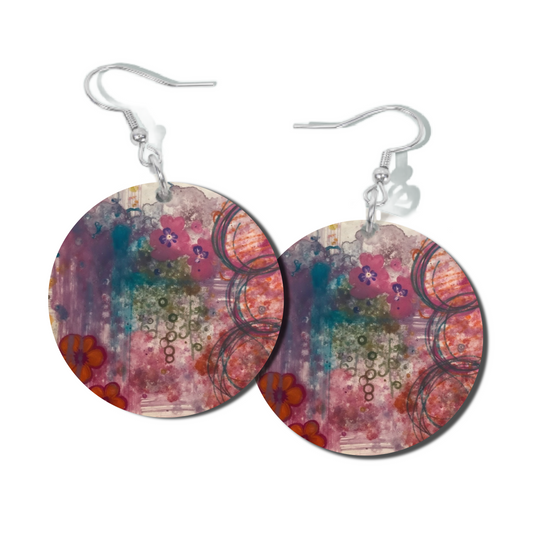 FRAGMENTS OF DANCE, ROUND EARRINGS