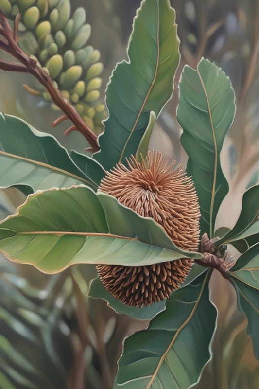 BANKSIA IN FOREST